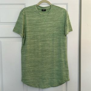 Letaotao Men’s Heather Green Short Sleeve Tee Medium